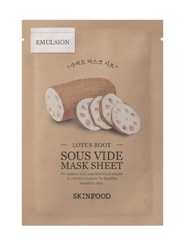 SKINFOOD Lotus Root Sous Vide Mask Sheet