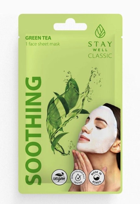 Stay Well Classic Mask Soothing Green Tea