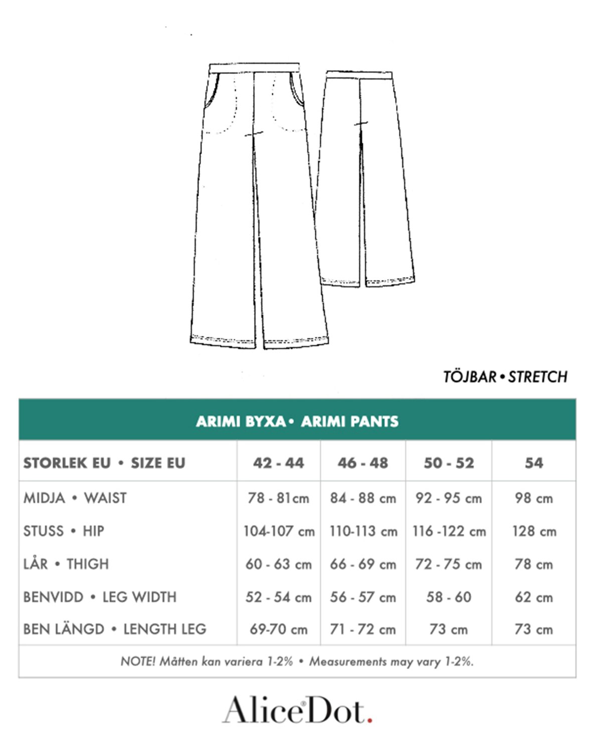 Arimi pants navy blue
