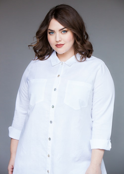 Sally skjorta vit