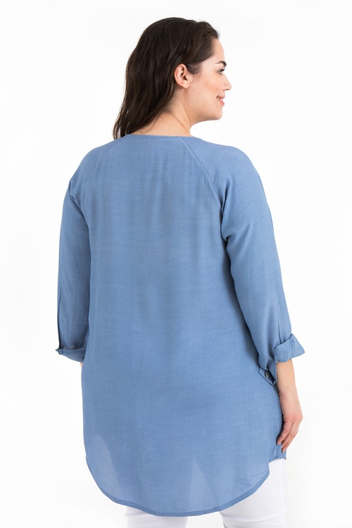 Ilse blouse light blue