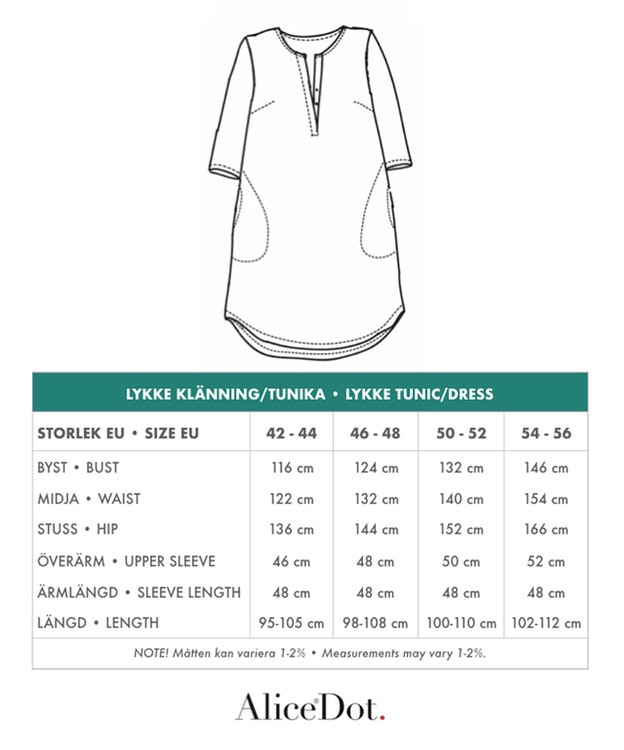 Lykke dress/tunic Aqua blue