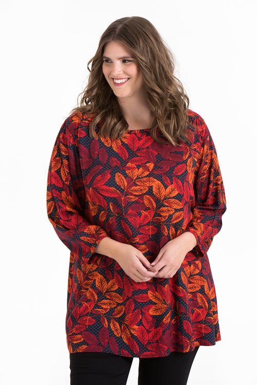 Ninni tunic Leaf red