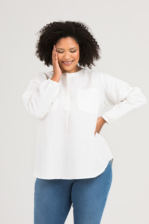 Cloe tunic white