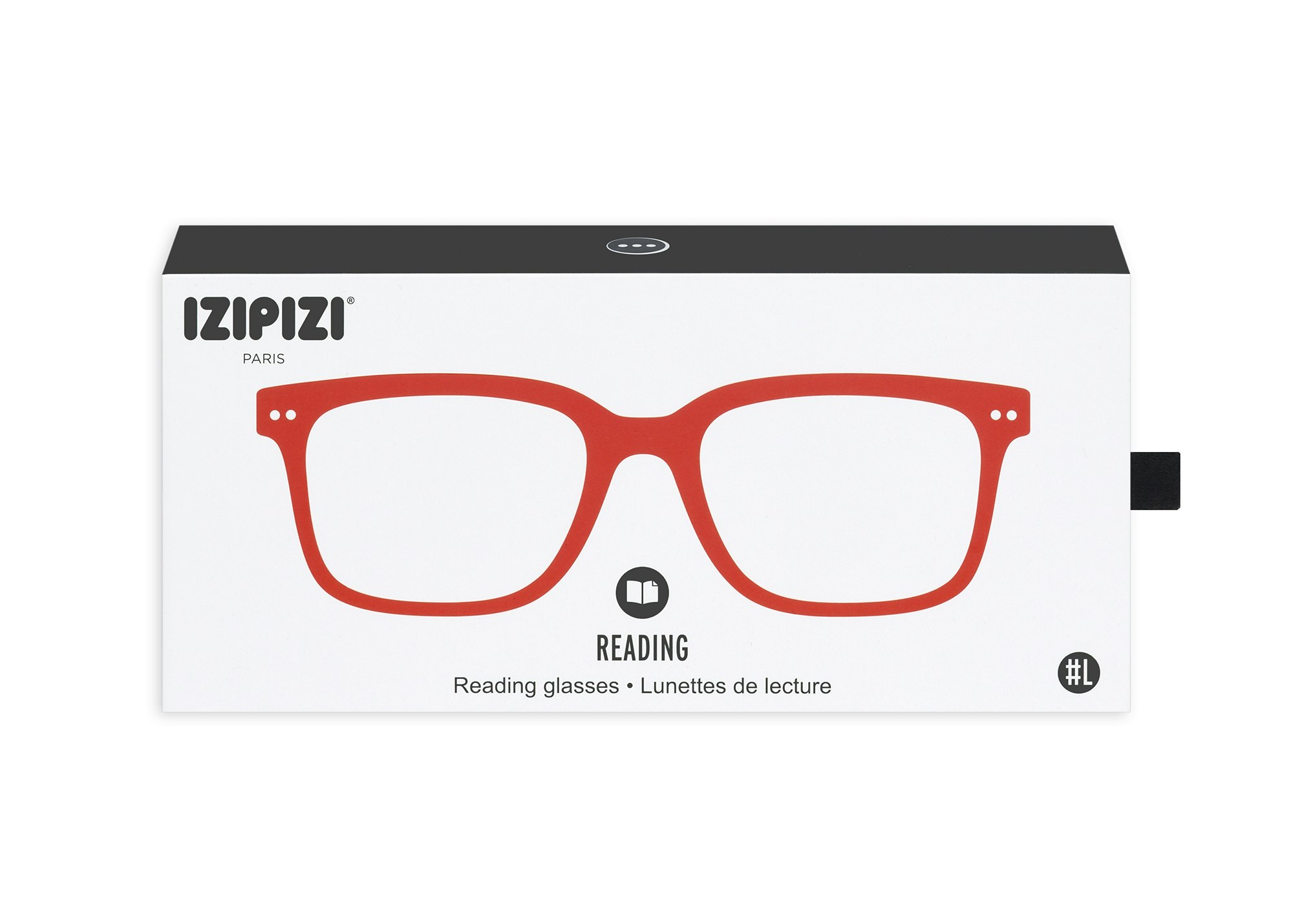 Reading glasses Izipizi modell L red