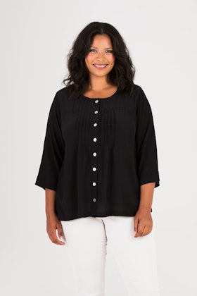 Ella blouse black