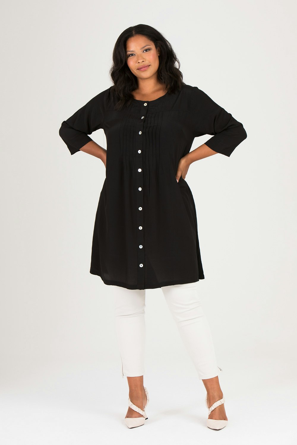 Emma tunic N black