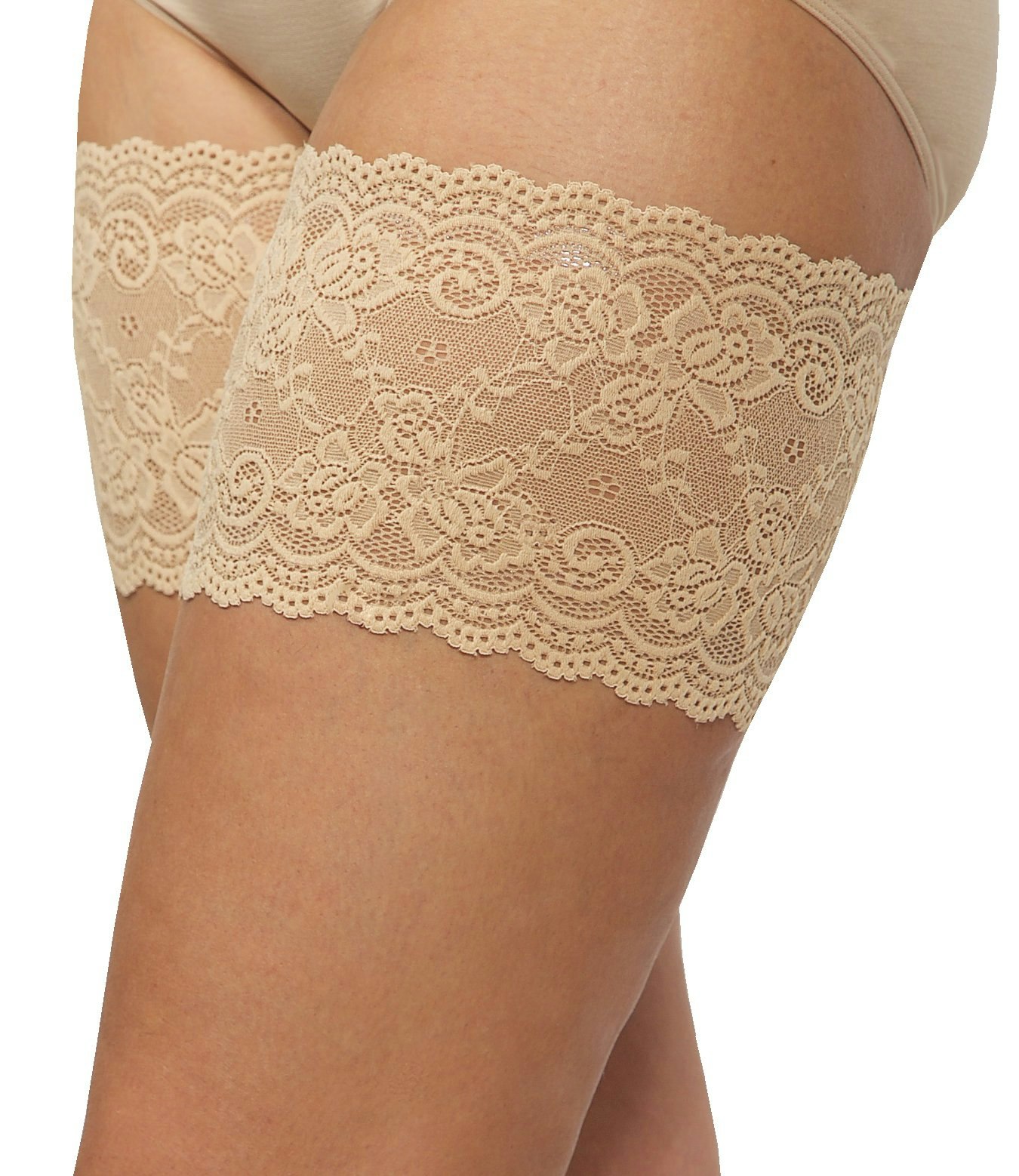 Bandelettes lace beige