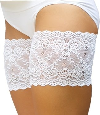 Bandelettes Lace white