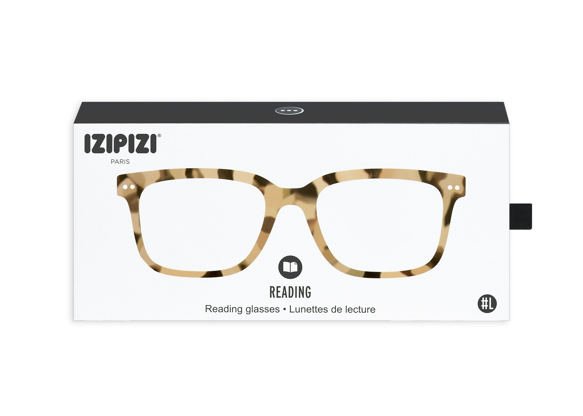 Reading glasses Izipizi model L light tortoise