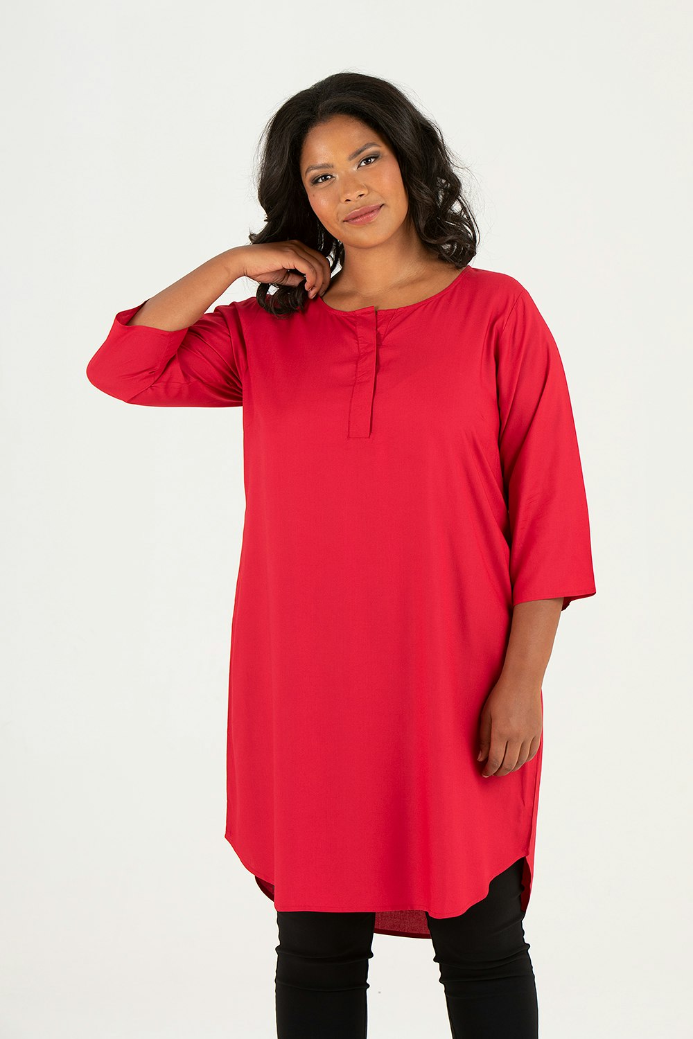 Lykke dress/tunic red