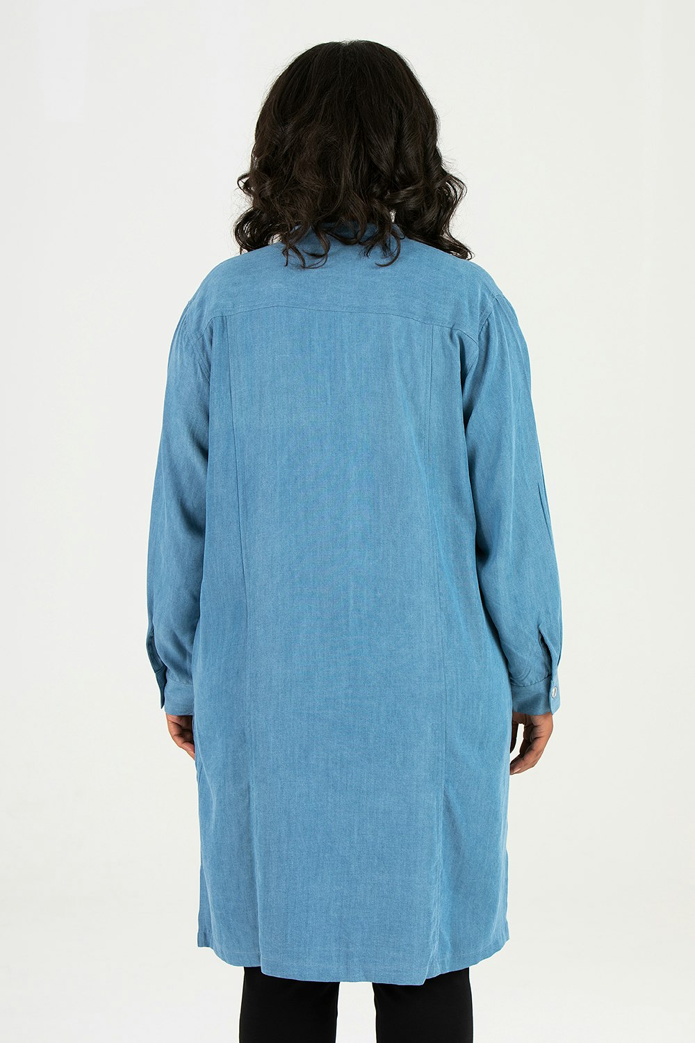 Alva shirt/dress blue