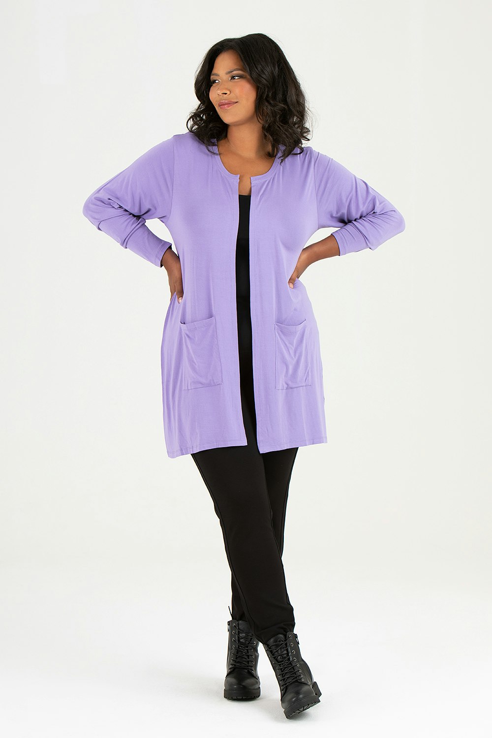 Milly cardigan lilac