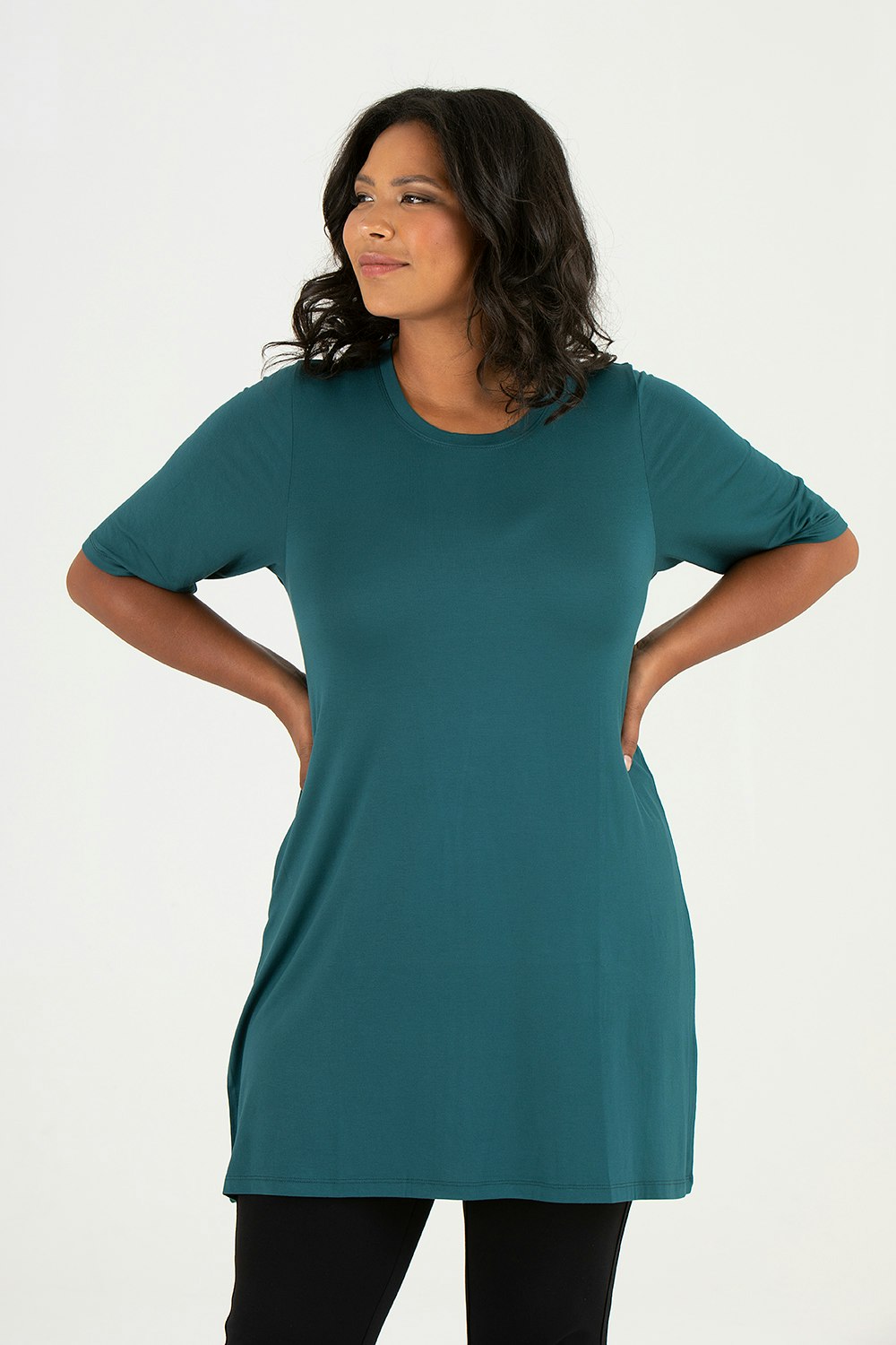 Penny dress/tunic blue/green