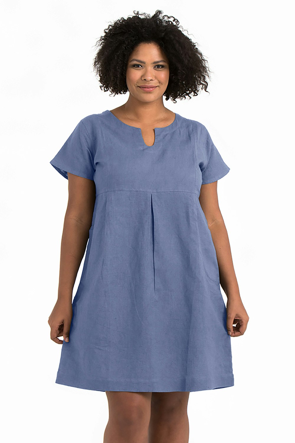 Signe klänning ljusblå | Stora storlekar | AliceDot.com - Damkläder stora  storlekar. - AliceDot