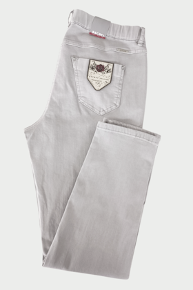 Pamela jeans 4881 silvergrå