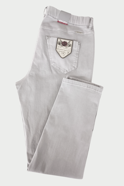 Pamela jeans 4881 silvergrå
