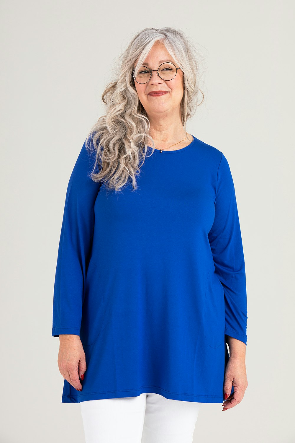 Arimi tunic bright blue