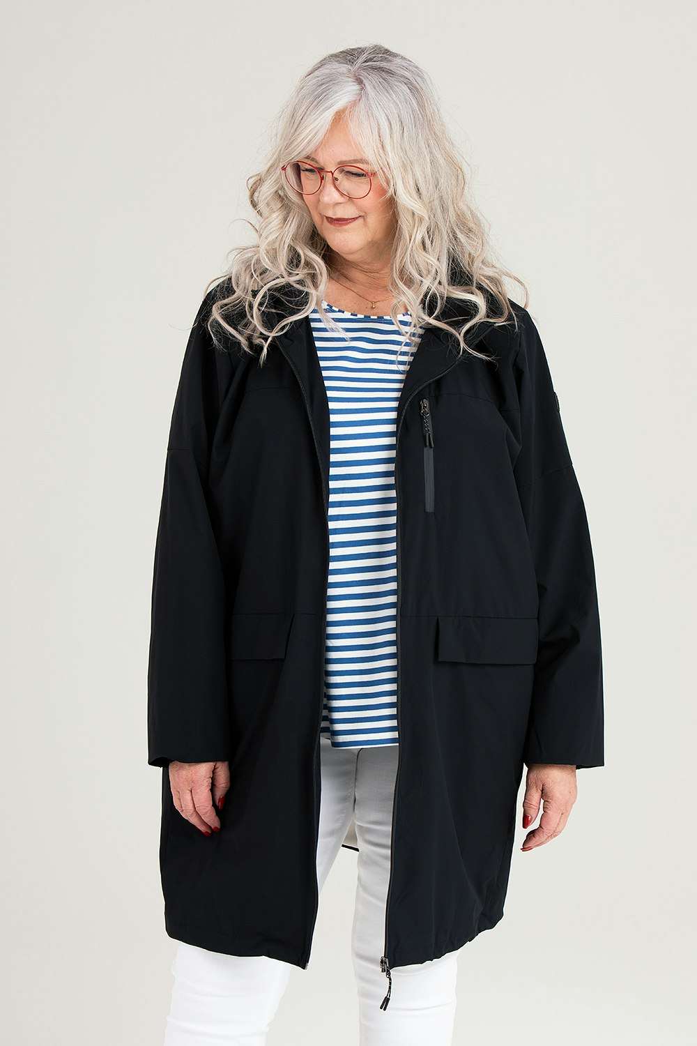 All-weather jacket Rain navy blue