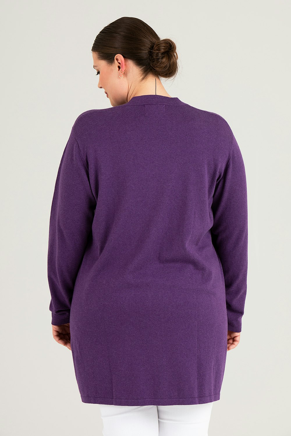 Vallmo cardigan purple