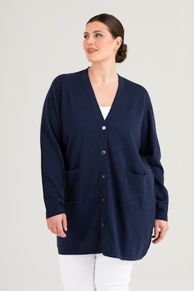 Vallmo cardigan blue