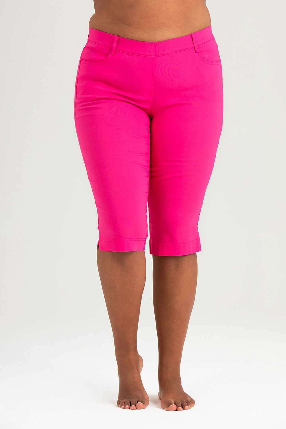 Pamela 4146 trekvartsbyxa cerise
