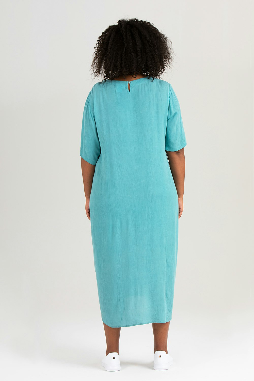 Isa dress turquoise