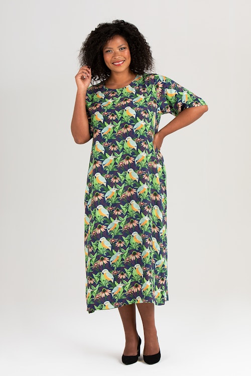 Annie dress Bird multi