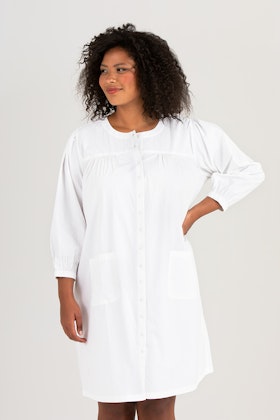 Silje klänning/skjorta vit