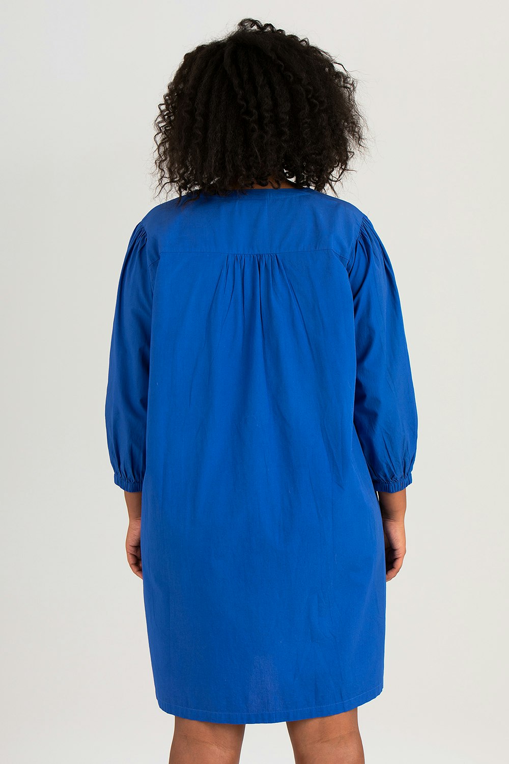 Silje dress/shirt blue