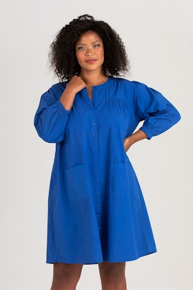 Silje dress/shirt blue