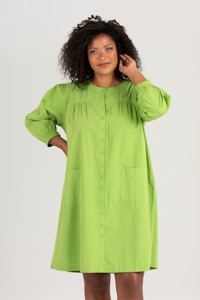 Silje dress/shirt green