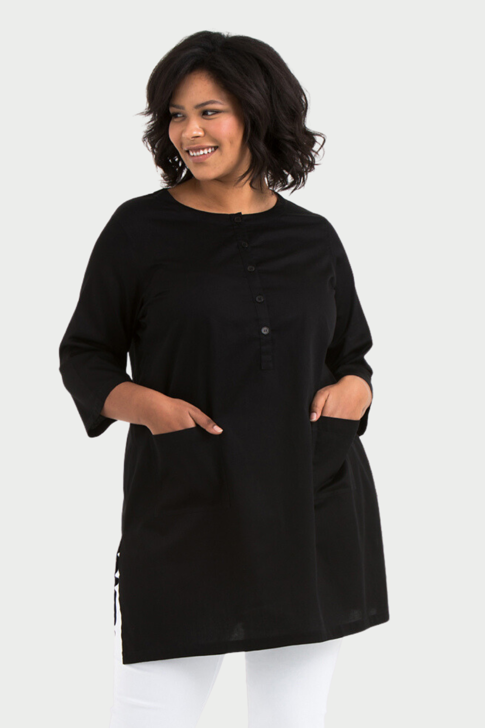 Nora tunic black