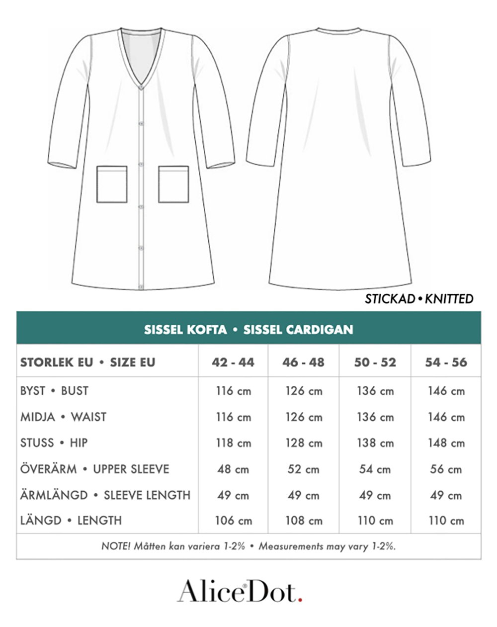 Sissel cardigan green