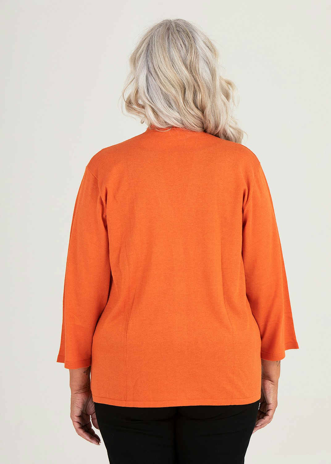 Syster cardigan orange