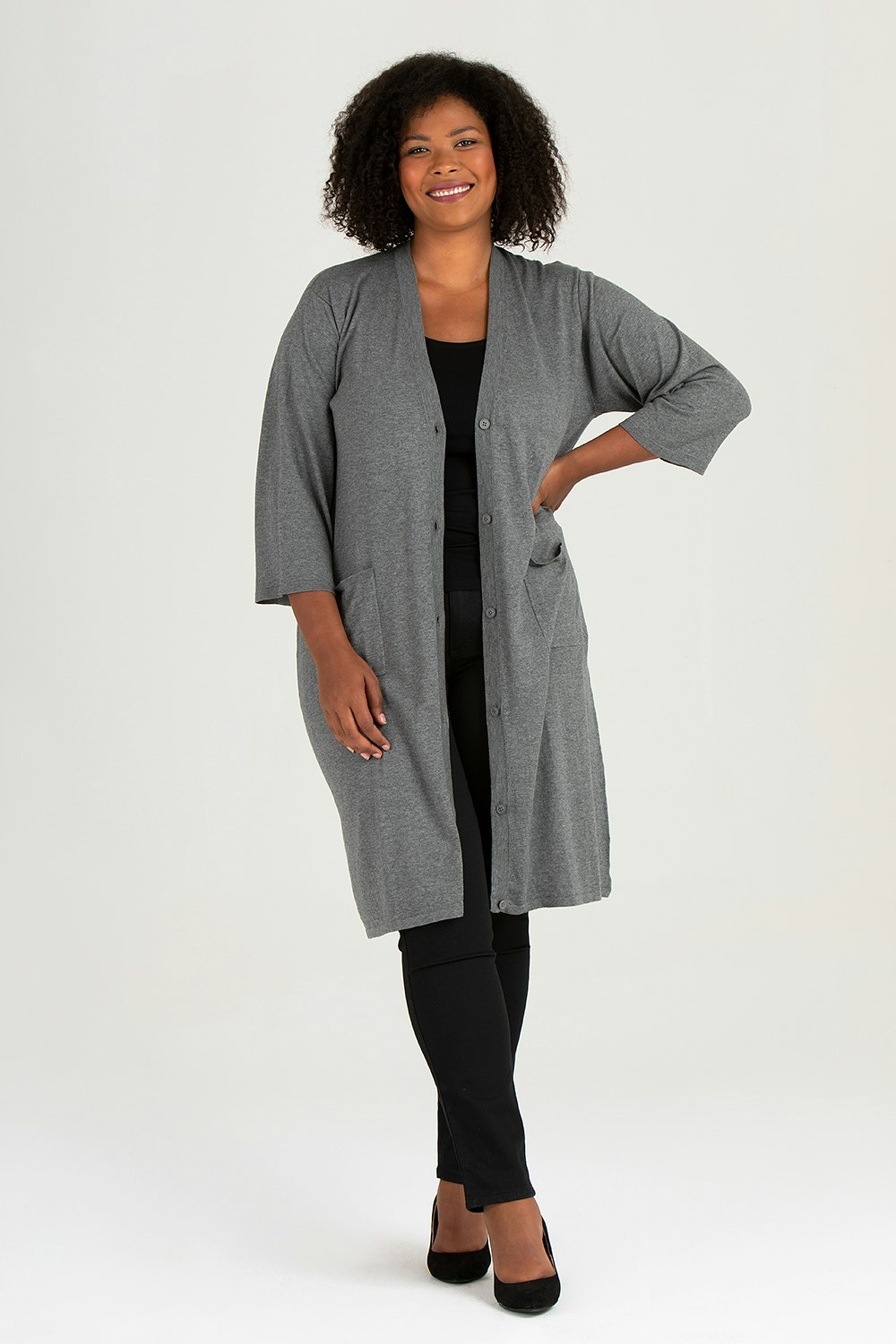 Sissel cardigan grey