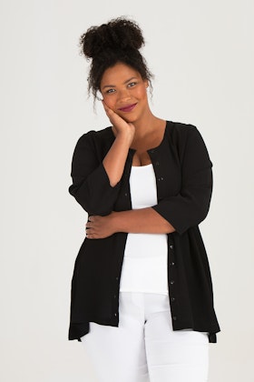 Edit blouse black