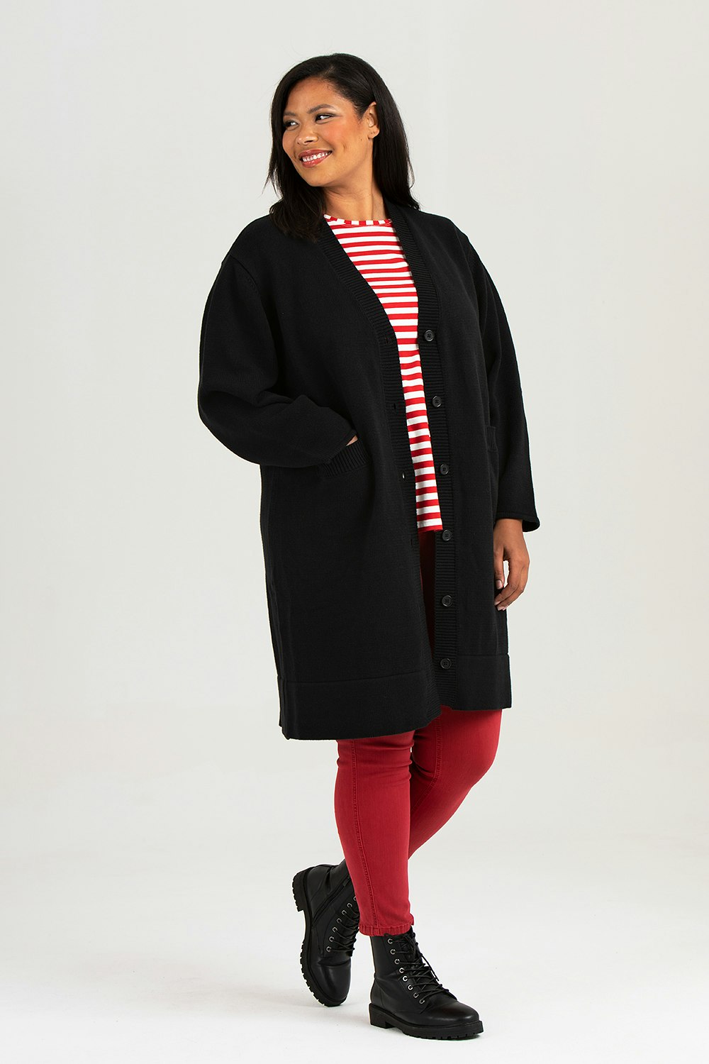 Mindy cardigan svart