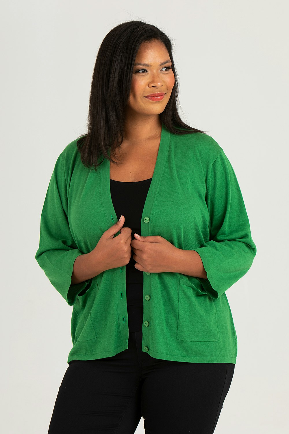 Syster cardigan green