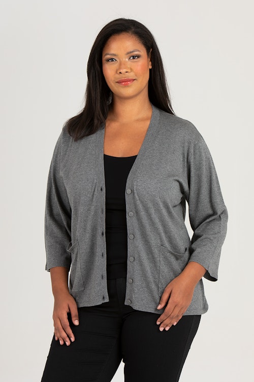 Syster cardigan grey