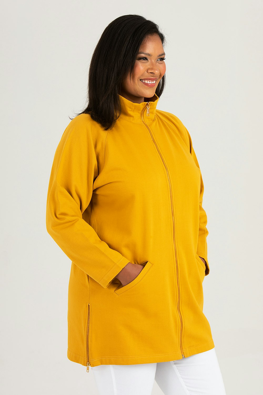 Berna cardigan yellow