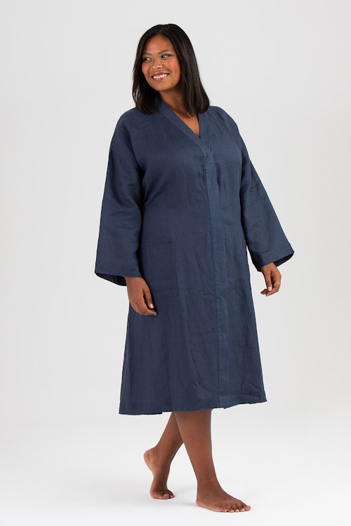 Spa kimono blå