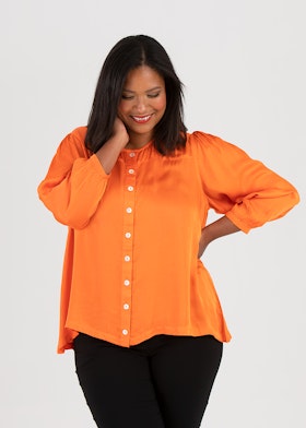 Hedvig blus orange