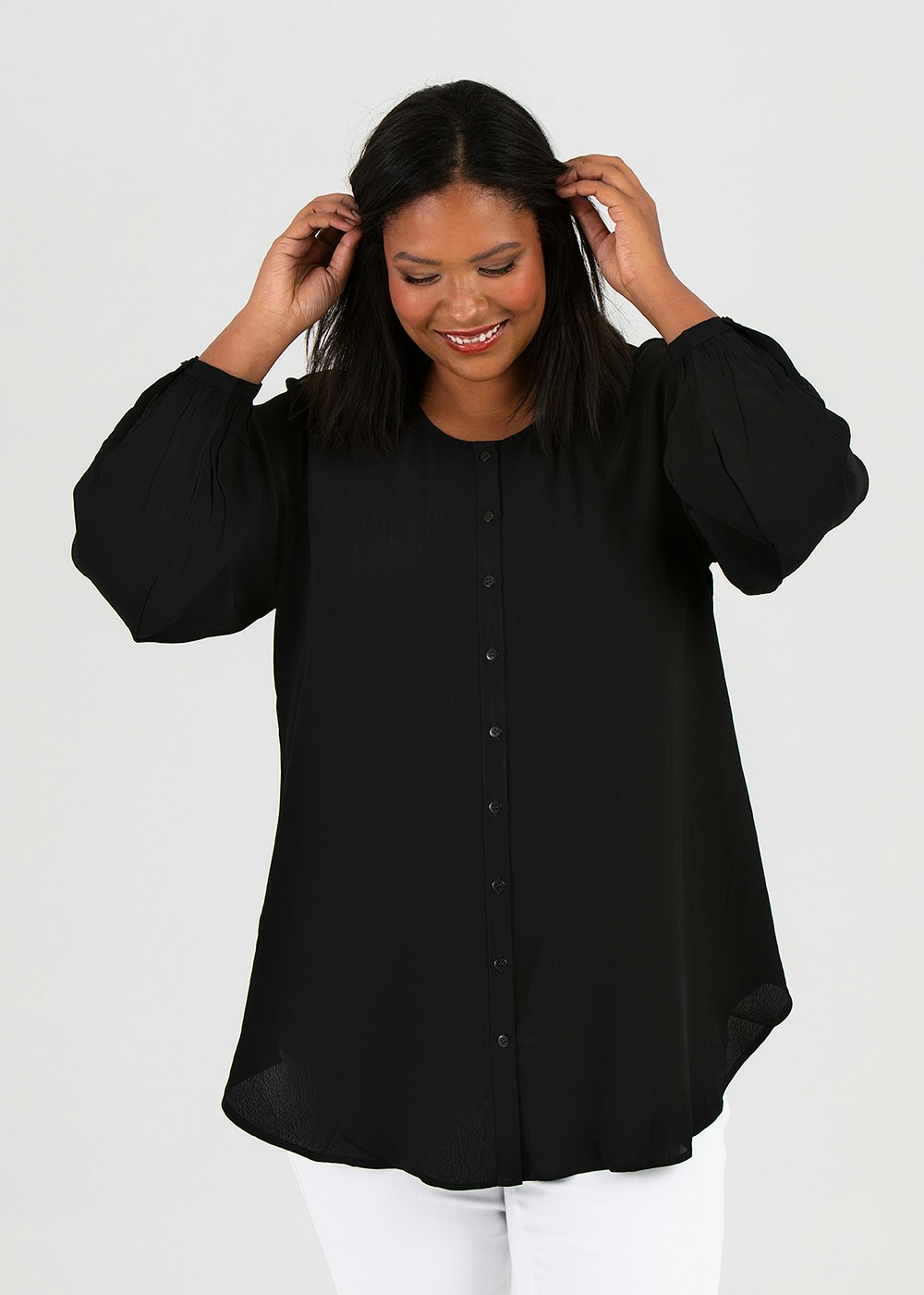 Neila shirt black