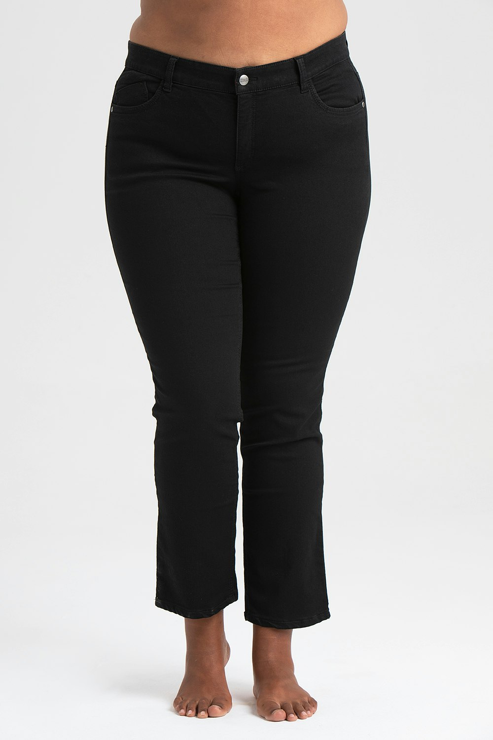 Power jeans straight 4945 svart