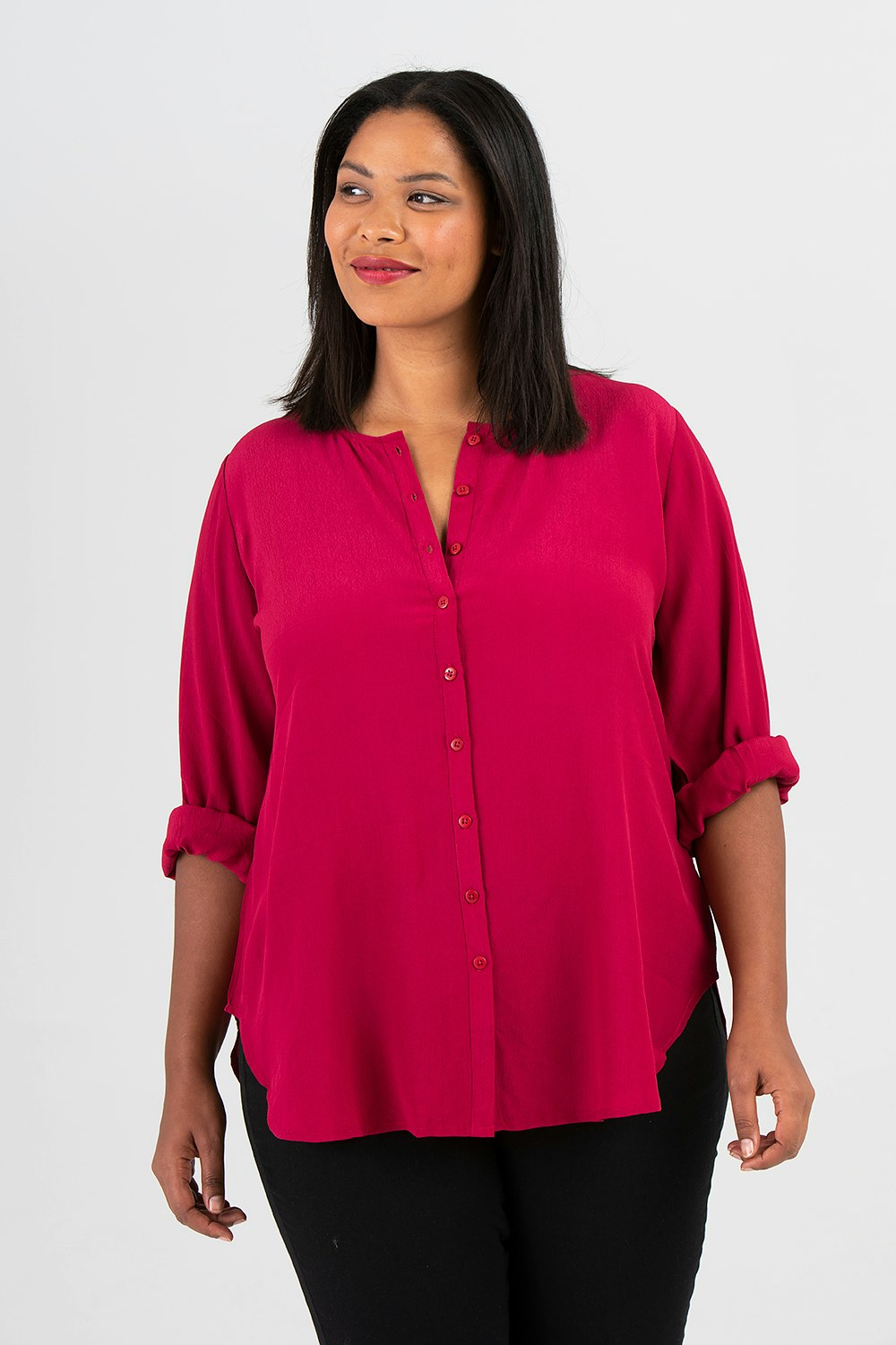 Neila skjorta hallon/cerise
