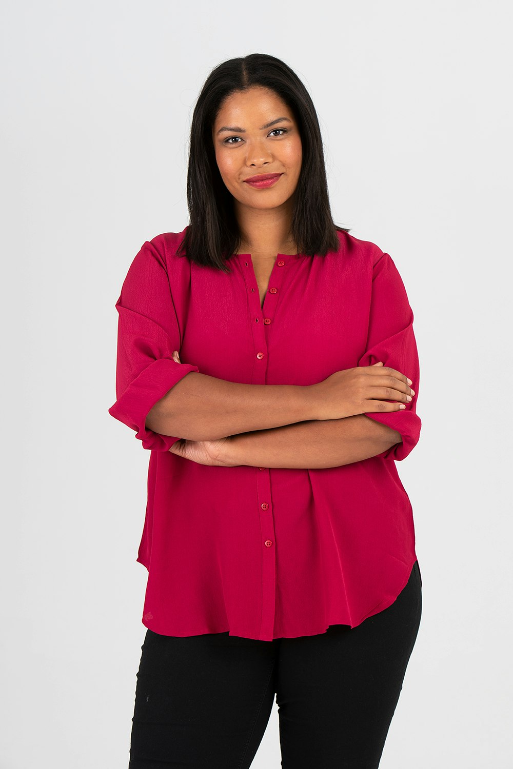 Neila skjorta hallon/cerise