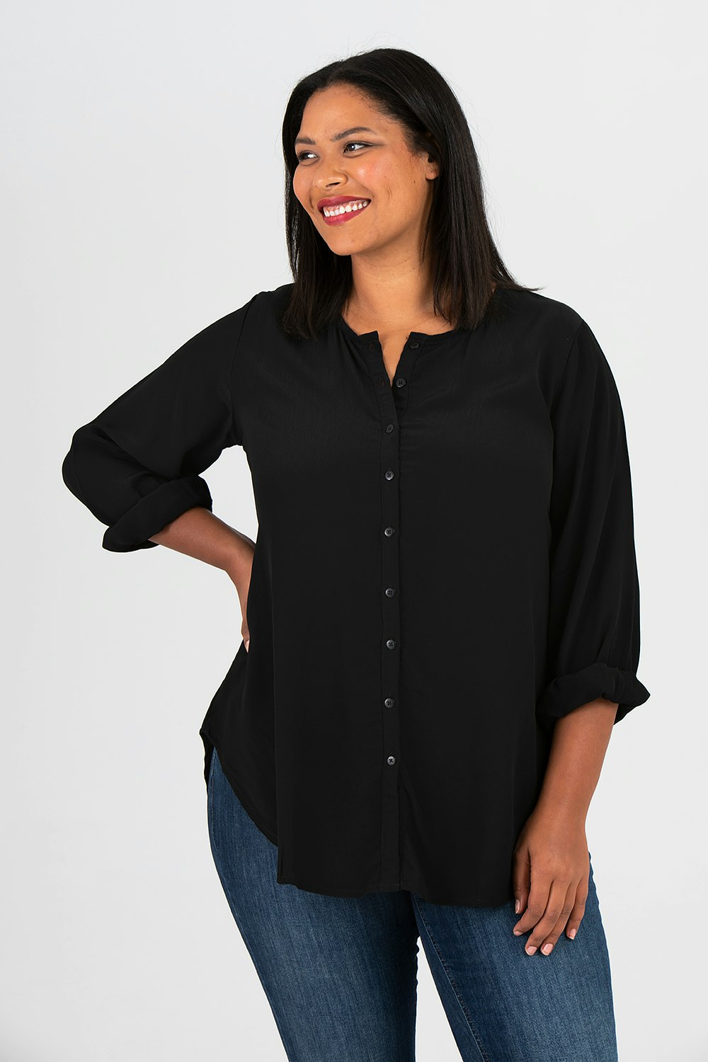 Neila shirt black
