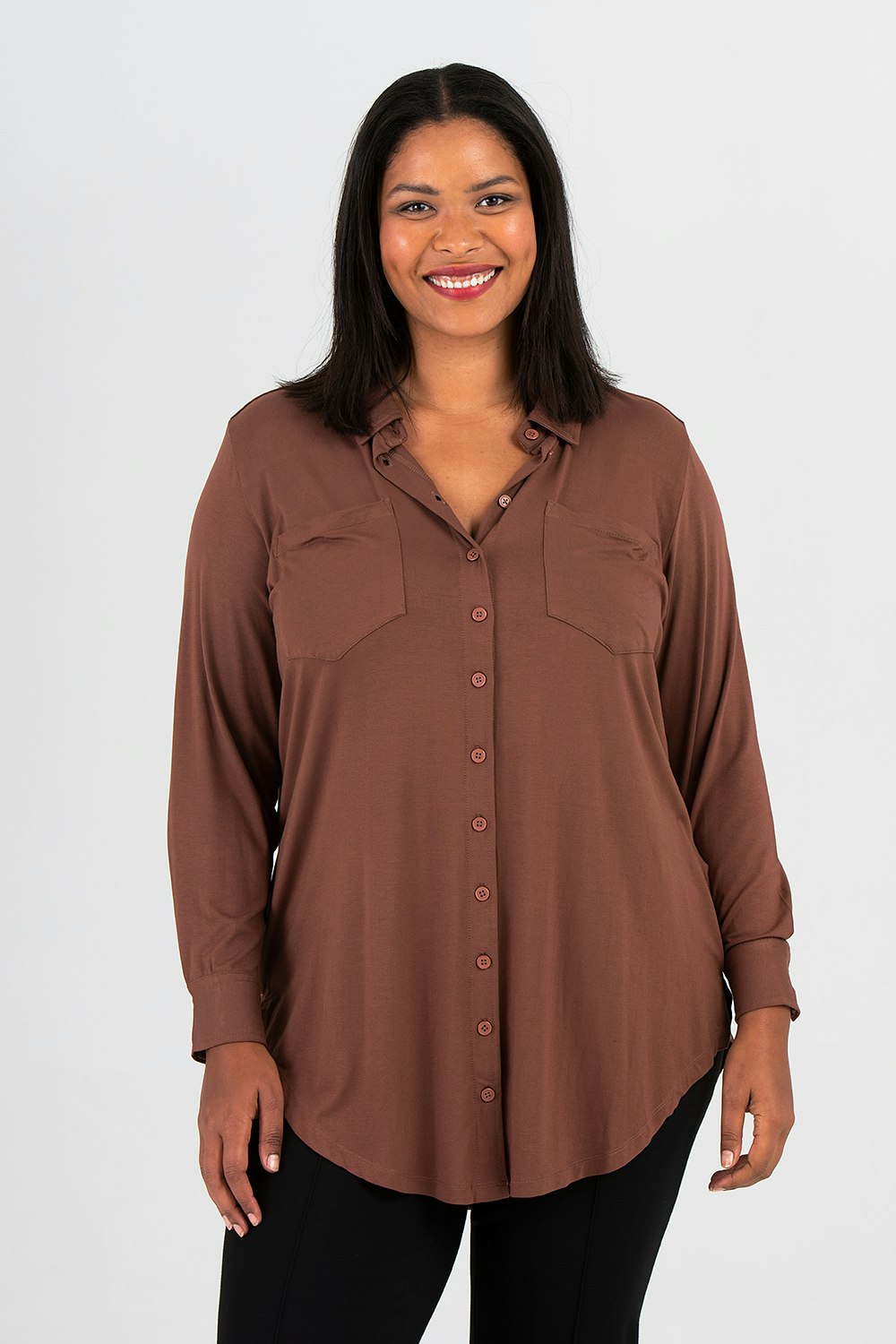 Vendla shirt brown