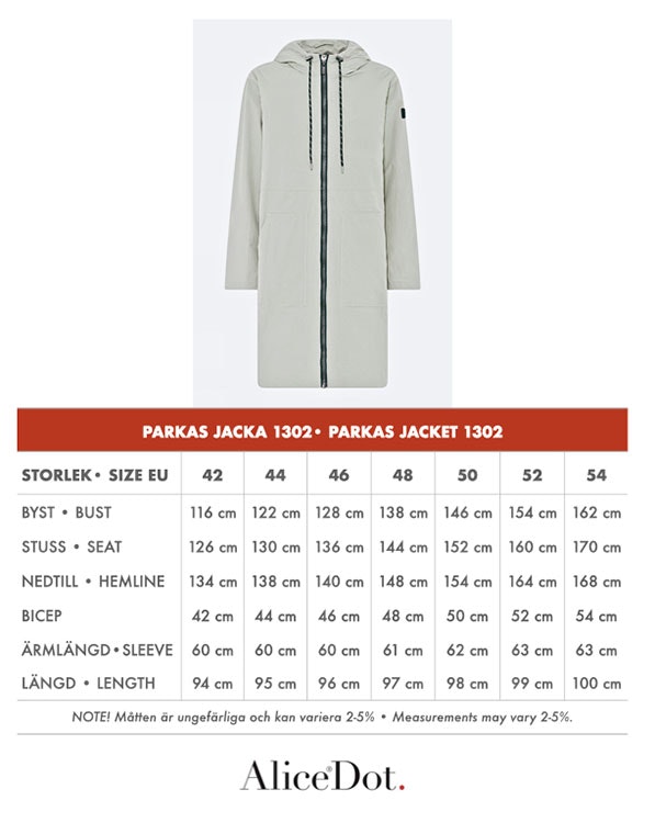 Parkas 1302 kitt